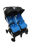 used Joovy Kooper X2 Double Stroller, Blue, 2021