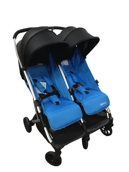 used Joovy Kooper X2 Double Stroller, Blue, 2021