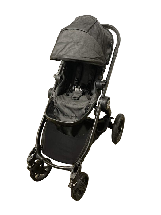 used Baby Jogger City Select 2 Double Stroller, 2015, black