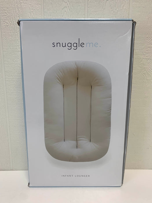 used Snuggle Me Organic Sensory Lounger, Natural