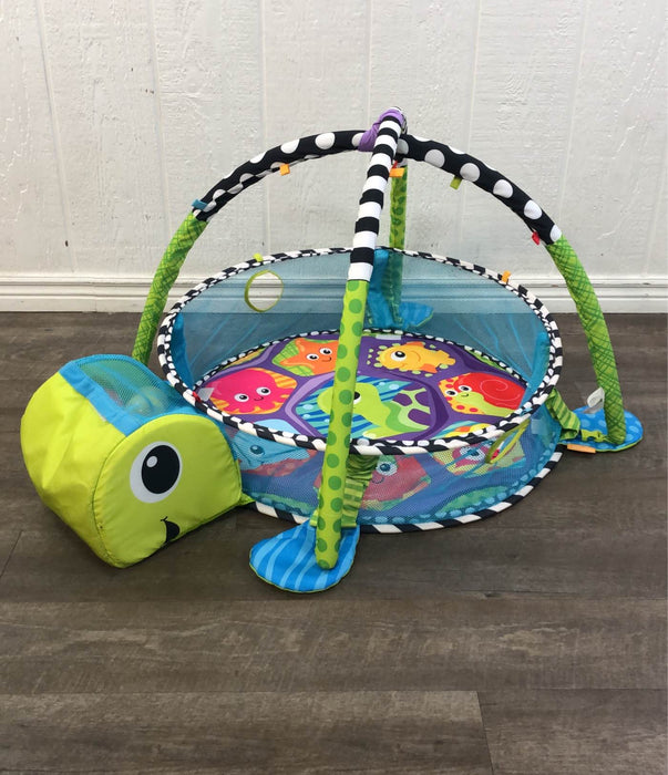 used Infantino Grow-With-Me Activity Gym and Ball Pit