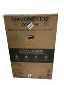 used Simmons Kids Dream Bedside Bassinet