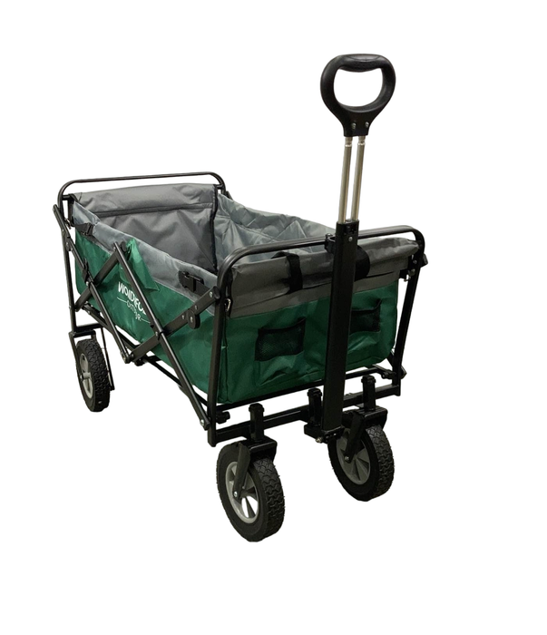 used Wonderfold S1 Utility Folding Wagon, Army Green