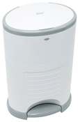 used Diaper Dekor Classic Diaper Pail, White