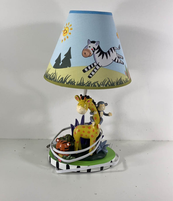 used Lambs & Ivy Table Lamp, Safari