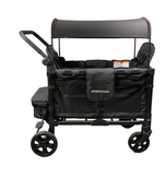 secondhand Wonderfold W4 Elite Stroller Wagon, 2023, Volcanic Black