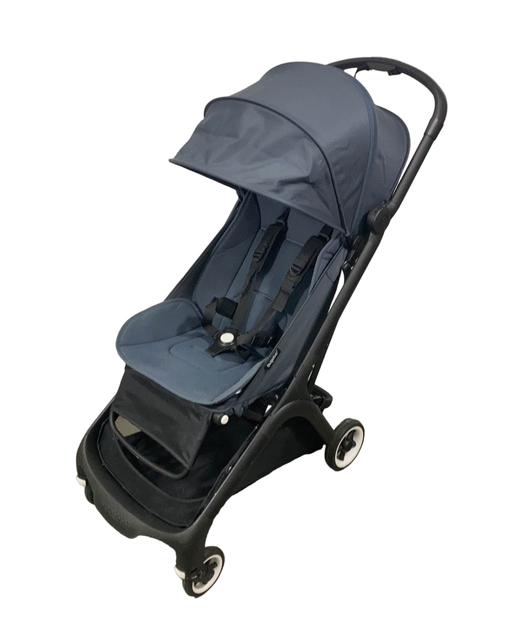 used Bugaboo Butterfly Stroller, 2022, Stormy Blue