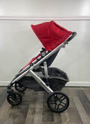 secondhand UPPAbaby VISTA Stroller, Denny (Red Melange), 2015