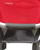 secondhand UPPAbaby VISTA Stroller, Denny (Red Melange), 2014