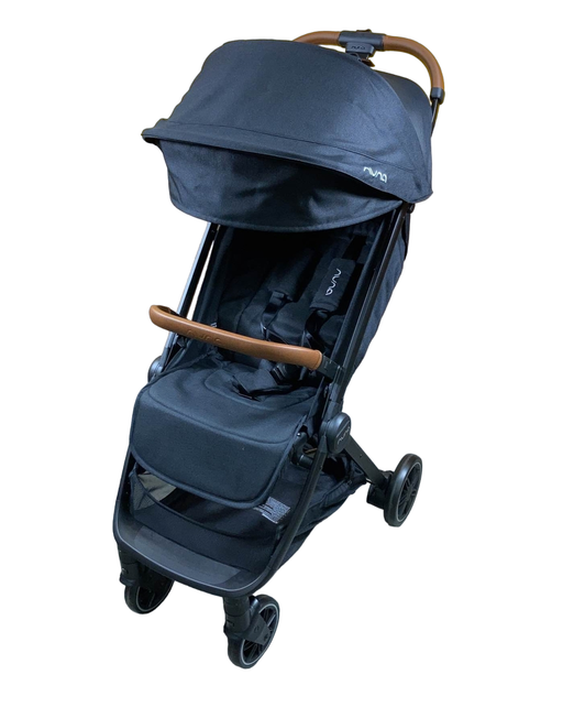 used Nuna Trvl Stroller, Caviar, 2023