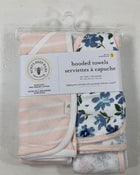 used Burt's Bees Baby Hooded Towels Bundle