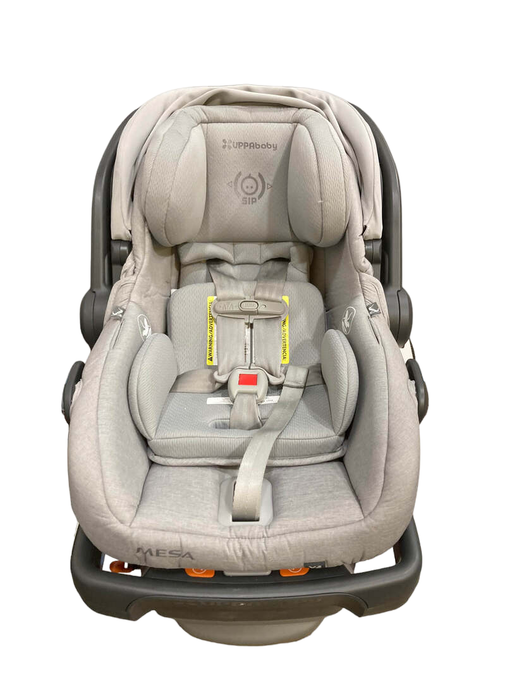 secondhand UPPAbaby MESA V2 Infant Car Seat, 2022, Stella (Grey Melange)