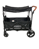 secondhand Wonderfold X2 Push + Pull Double Stroller Wagon, 2022, Stealth Black