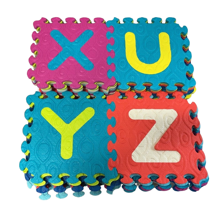 used B. toys Alphabet Foam Tiles