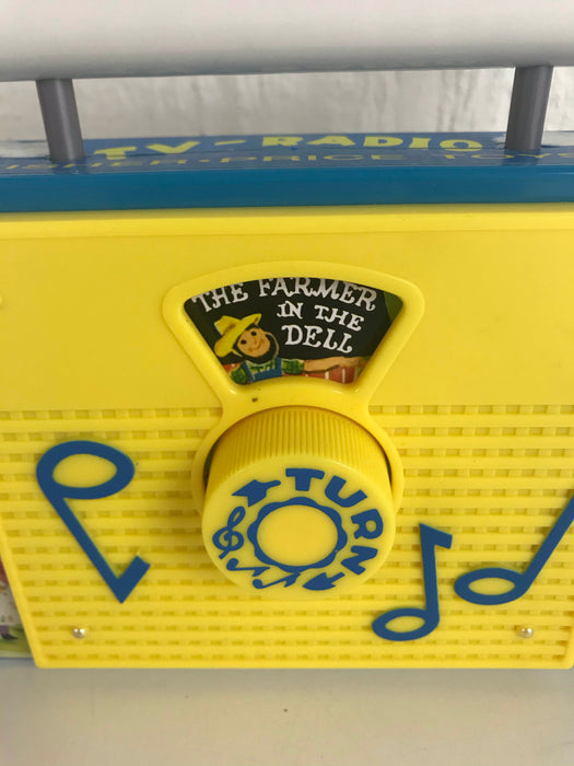 secondhand Fisher Price TV Radio