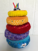 used Lamaze Rainbow Stacking Rings