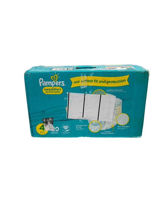 secondhand Pampers Swaddlers Diapers, Size 4