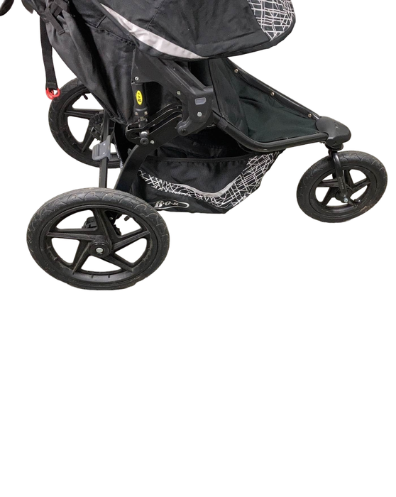 BOB Revolution Flex 3.0 Single Jogging Stroller, 2019, Lunar Black