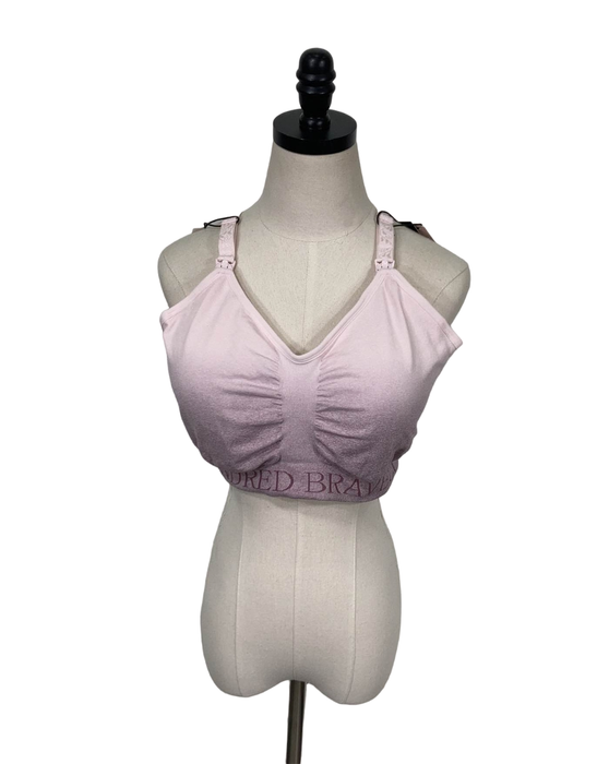 used Kindred Bravely Sublime Nursing Sports Bra, Busty, X-Large, Ombre Purple