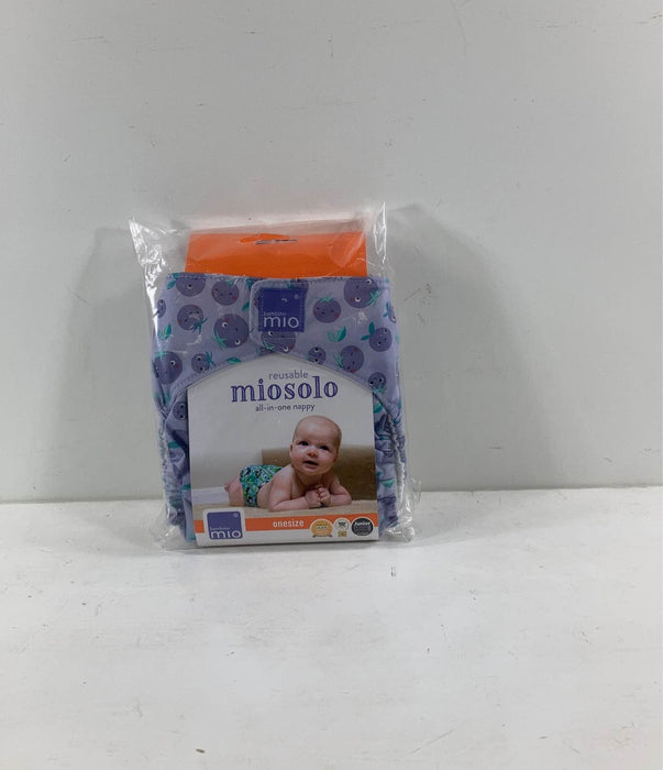 secondhand Bambino Mio MioSolo Nappy, - blueberry