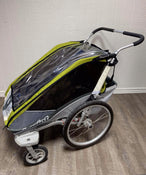 used Thule Chariot Cougar 2 Bike Trailer With Jogging Kit