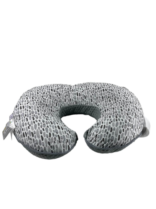 used Boppy Nursing and Infant Support Pillow, Grey watercolor brushstrokes pennydot