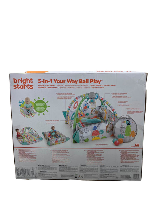 used Bright Starts 5-in-1 Your Way Ball Play Activity Gym, Topical