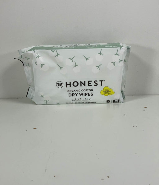 used Honest Company Organic Cotton Dry Wipes, 48 Count