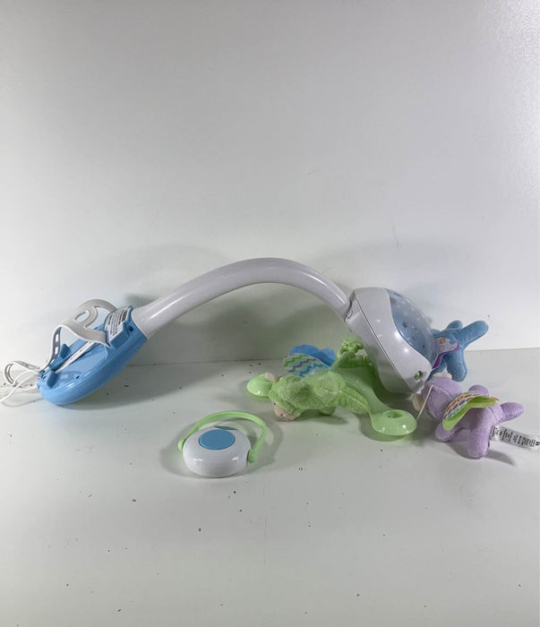 secondhand Fisher Price 2-in-1 Projection Crib Mobile, Butterfly Dreams