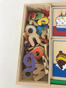 secondhand Melissa & Doug See & Spell Wooden Educational Board