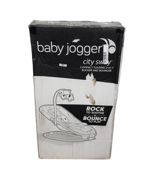 used Baby Jogger City Sway 2-In-1 Rocker And Bouncer, Graphite