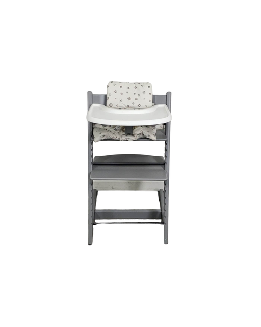 used Stokke Tripp Trapp Complete High Chair, Storm Grey, Lucky Grey