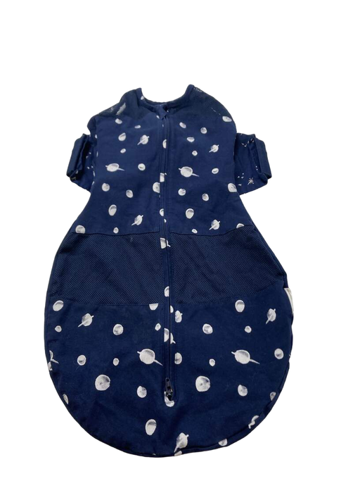 used Happiest Baby SNOO Sack, Medium (12-18 lbs), Midnight Navy Planets