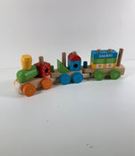 used Wooden Stacking Train Set