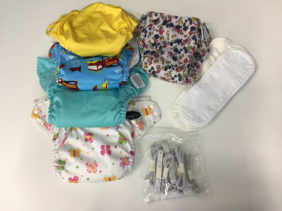 used BUNDLE Cloth Diapers