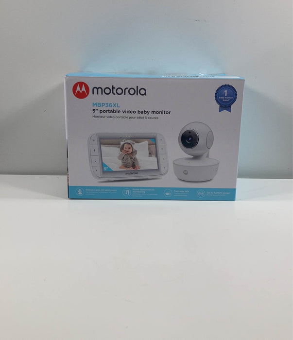 used Motorola MBP36XL Portable 5" Video Baby Monitor - HIDDEN NEEDS PHOTOS