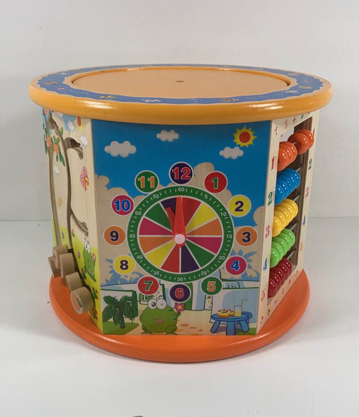 used Wooden Activity Cube