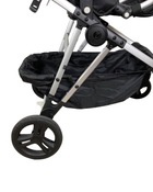 secondhand Mockingbird Single to Double Stroller, 2023, Silver with Penny Leather, Windowpane, Black