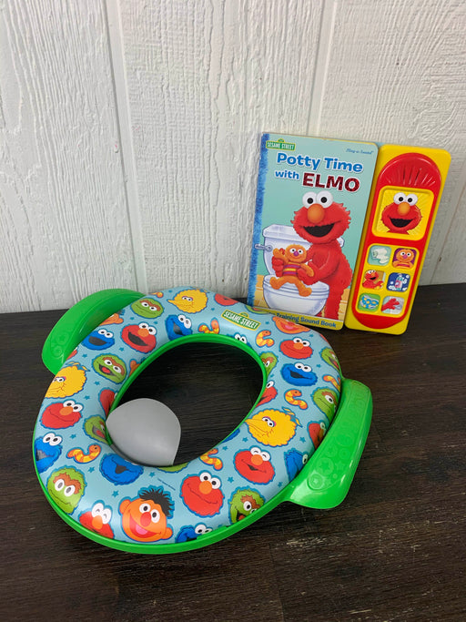 used BUNDLE Potty Training Items, Sesame Street