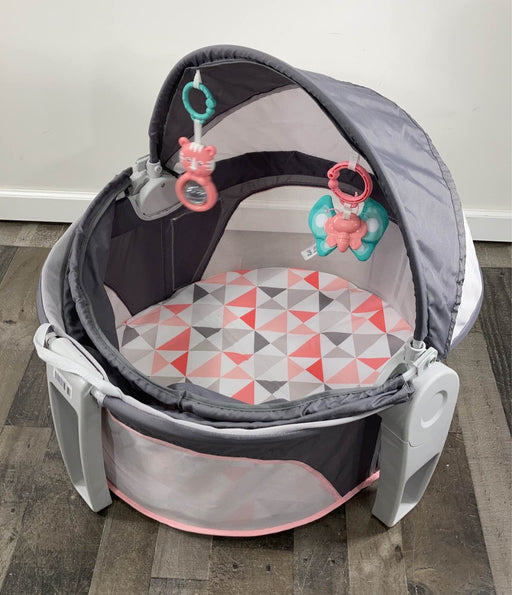 used Fisher Price On-the-Go Baby Dome, Charcoal