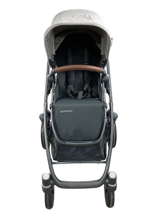 secondhand UPPAbaby VISTA V2 Stroller, 2022, Anthony (White & Grey Chenille) HIDDEN PHOTO REQ 10/4