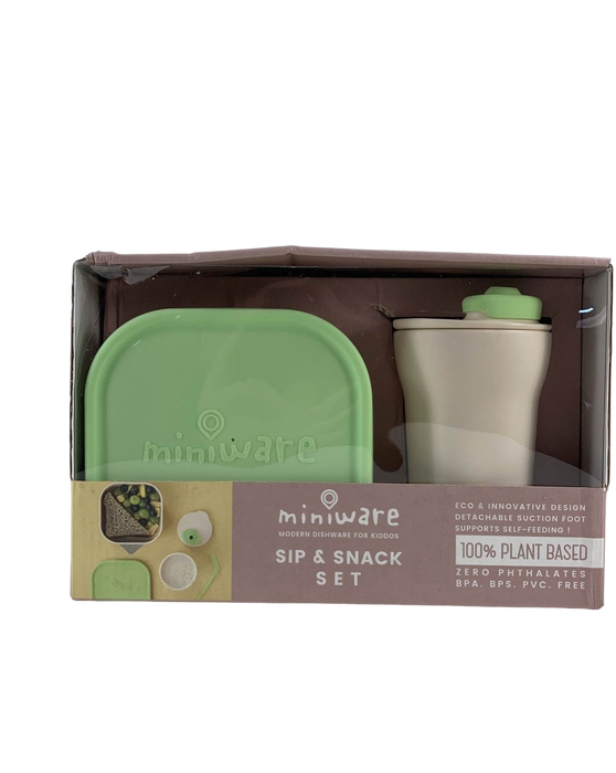 used Miniware Sip & Snack Set