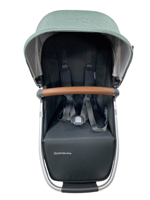 secondhand UPPAbaby VISTA RumbleSeat V2, 2015+, 2022, Emmett (Green Melange)