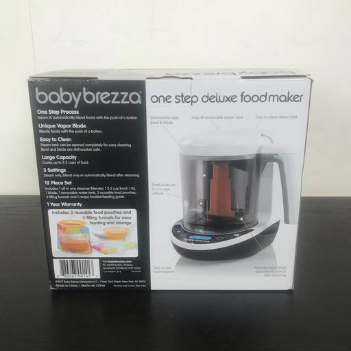 secondhand Baby Brezza One Step Food Maker Deluxe