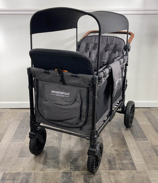 used Wonderfold Wonderfold W4 Luxe Quad Stroller Wagon