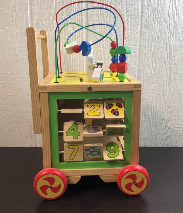 Wooden Activity Cube