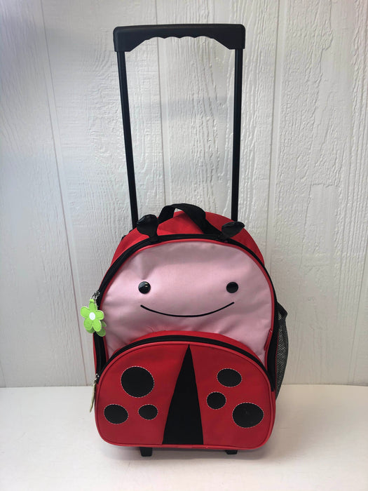 used Skip Hop Zoo Rolling Luggage, Ladybug