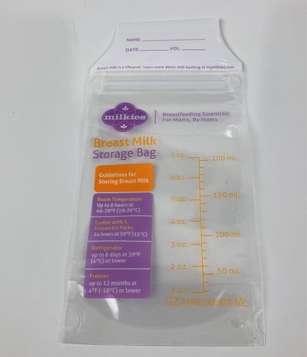 secondhand Milkies Breast Milk Storage Bags