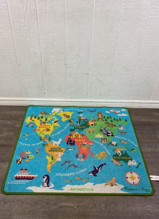 used Melissa & Doug Round The World Travel Rug