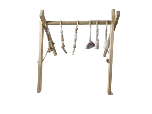 secondhand Poppyseed Play Wooden Baby Gym